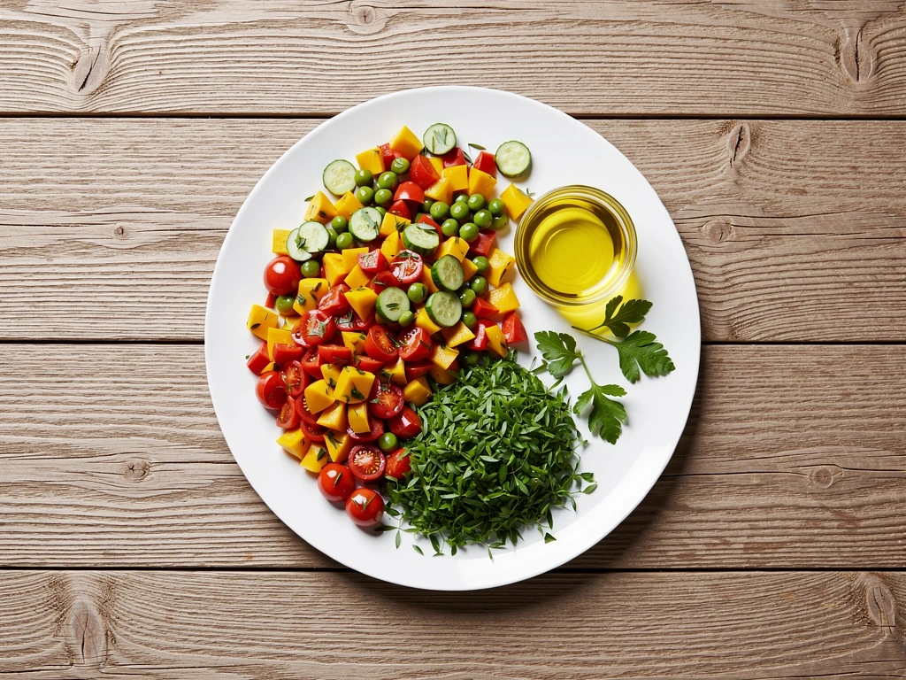 Gesunde Ernährung Konzept